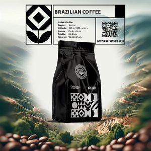 خرید قهوه عربیکا برزیل سانتوس